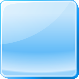 Light Blue Button Icon 256x256 png